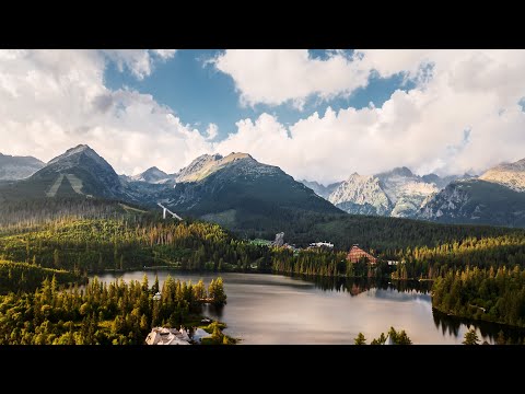 Vysoké Tatry, Štrbské Pleso | Dronové Zábery 4K | Slovensko