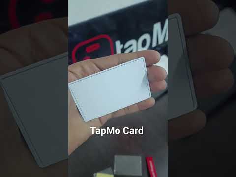 NFC Metal White Business Card