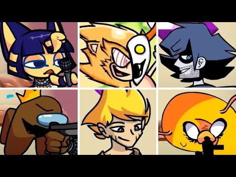 Friday Night Funkin' - Chaos but everytime it's Fleetway Sonic turn a Different Skin Mod is used