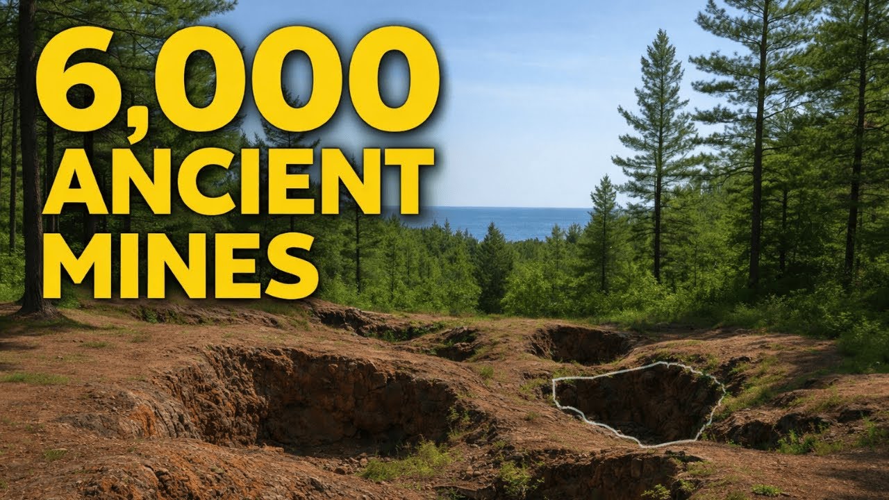 6,000 Ancient Mines Around Lake Superior