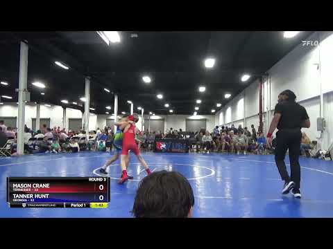 97 Lbs Round 3 (4 Team) - Mason Crane, Tennessee Vs Tanner Hunt, Georgia 1925