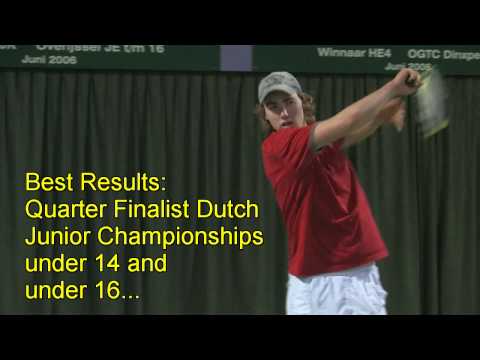 Mike Luttikhuis tennis recruit video