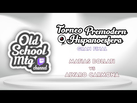 OLD SCHOOL MTG CHANNEL - GRAN FINAL HISPANOESFERA MAYO '23 - UW LANDSTILL vs GW ENCHANTRESS