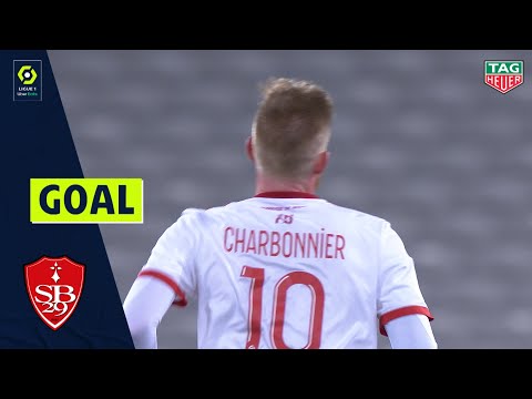 Goal Gaëtan CHARBONNIER (90' +4 pen - STADE BRESTOIS 29) RC LENS - STADE BRESTOIS 29 (2-1) 20/21