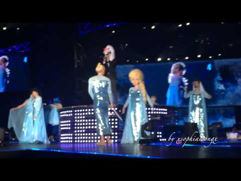 141108 SS6HK - Frozen Contest Elsa @ Super Show 6 Hong Kong [FANCAM]