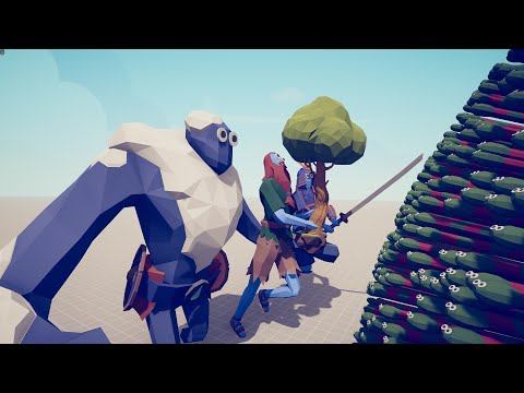 🔥 ICE GIANT & TREE GIANT & SAMURAI GIANT vs EVERY GOD ► Totally Accurate Battle Simulator TABS 🔥