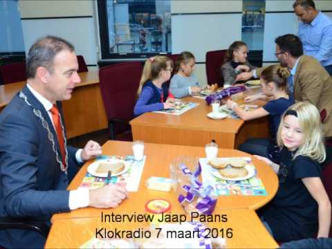 Interview burgemeester Jaap Paans