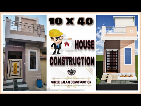 10x40 HOUSE CONSTRUCTION II HOUSE DESIGN  #housedesign #homeconstructionideas #houseplan