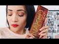 URBAN DECAY NAKED HEAT Review Demo Swatches South African YouTuber
