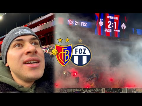 Swiss Classic🇨🇭 | Absolutely CRAZY💥🤯 | FC BASEL vs FC ZÜRICH | Stadium Vlog