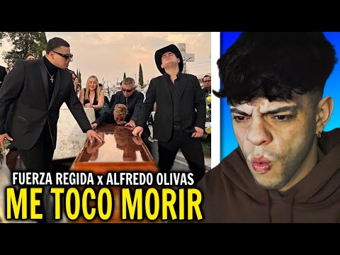 (REACTION) Fuerza Regida and Alfredo Olivas - Me Toco Morir [Official Video]
