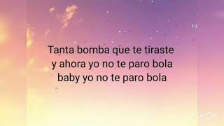 No te paro bola  (Grecia).   Letraa✨