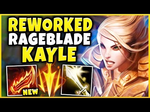 JUST HOW OP IS REWORKED RAGEBLADE ON KAYLE?! THIS DAMAGE IS ACTUALLY NUTS! - League of Legends