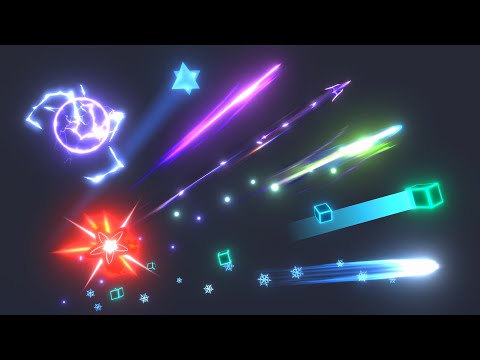 Toon Projectiles 2 | Demo for Asset Store