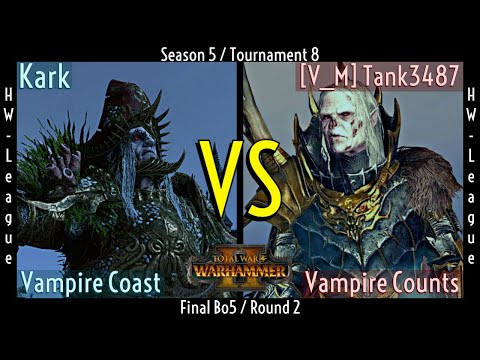 Vampire Coast vs Vampire Counts - Total War: Warhammer II - 1v1 Tournament/League