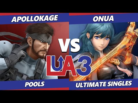 LEVELUP Arena 3 - ApolloKage (Snake) Vs. Onua (Byleth) SSBU Ultimate Tournament