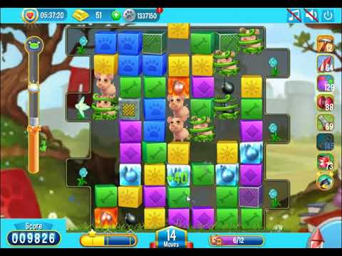 Pet Rescue Saga Level 2936 - NO BOOSTERS | SKILLGAMING ✔️