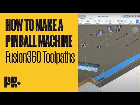 HOW TO MAKE A PINBALL MACHINE: CNC'ing a playfield