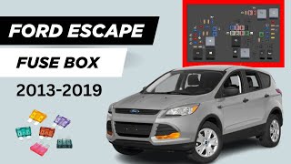 Ford Escape (2013-2019) Fuse Box Diagram & Relay Locations
