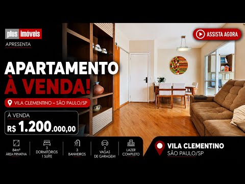 Vídeo do imóvel — Vila Clementino!!! Lazer!!!! Varanda, ensolarado, suíte, 2 vagas!!!