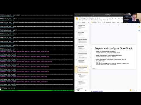 A Universe from Nothing: Containerised OpenStack deployment using Kolla, Ansible and Kayobe