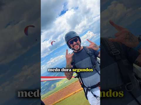 supere seus medos! voe livre de parapente, serra da moeda minas gerais com o Vinny, topo do mundo MG