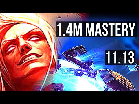 VLADIMIR vs XERATH (MID) | 6/0/4, 1.4M mastery, 600+ games, Dominating | BR Master | v11.13