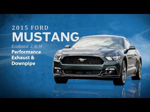 2015-21 Ford Mustang Ecoboost Downpipe and Exhaust