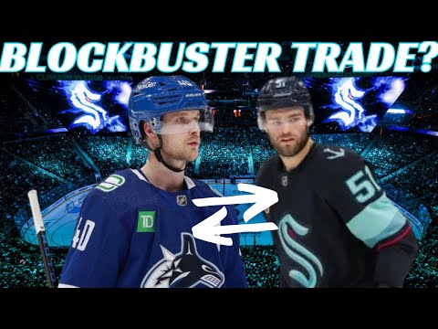 NHL Trade Rumours - Huge Canucks & Kraken Trade? Leafs, Blues, NYR, Marner Return to Toronto