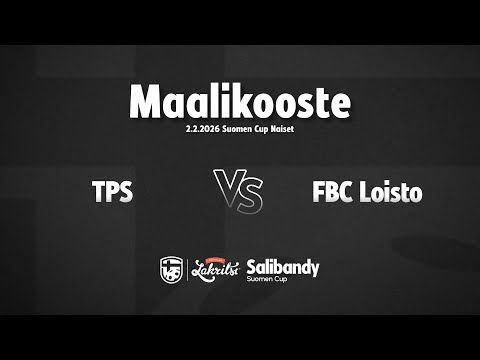 Maalikooste: TPS - FBC Loisto (Suomen Cup N)
