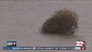Tehachapi storm flooding