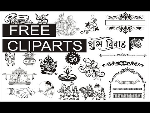 (File 11) Free Wedding Cliparts (Mini Package) CorelDRAW CDR File