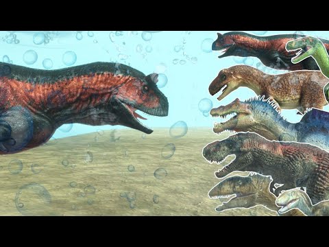 Carnotaurus VS ALL DINOSAURS - ANIMAL REVOLT BATTLE SIMULATOR