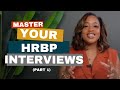 HRBP Interview Guide Important Questions And How To Answer Them Part 1