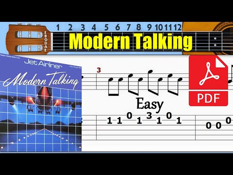 Modern Talking - Jet Airliner Guitar Tab