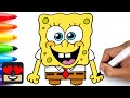 How To Draw Spongebob Squarepants For Beginners