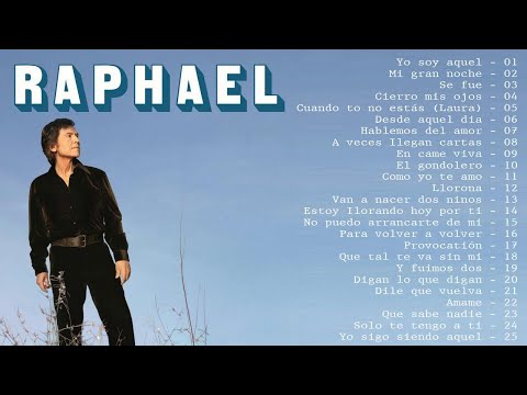 RAPHAEL LO MEJOR DE LO MEJOR (25 GRANDES CANCIONES INOLVIDABLES DE 90S MIX)