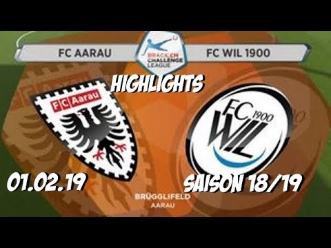 Highlights: Fc Aarau vs Fc Wil (01.02.19)