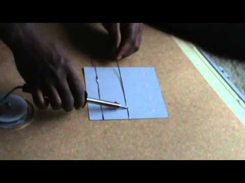 comment construire panneau solaire