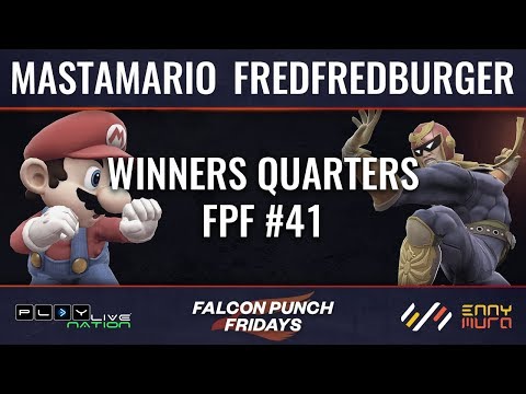 Mastamario (Mario) vs FredFredBurger (Capt. Falcon/Bowser) - Winners Quarters (FPF41)