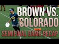 Brown vs. Colorado: D-I College Nationals Men's Semifinal Recap