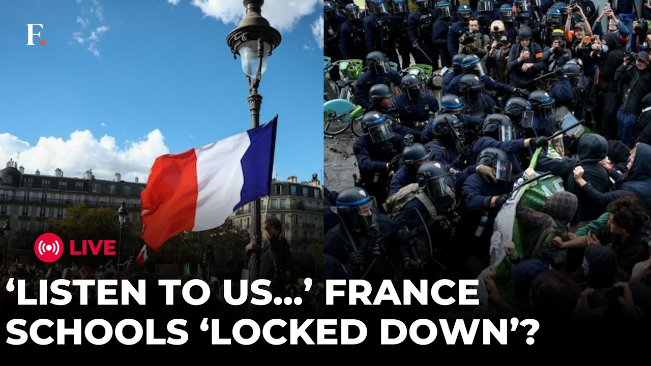 LIVE: France Protests Rage As Students Block School Campuses, Say 'We Are Not Demanding Luxury'