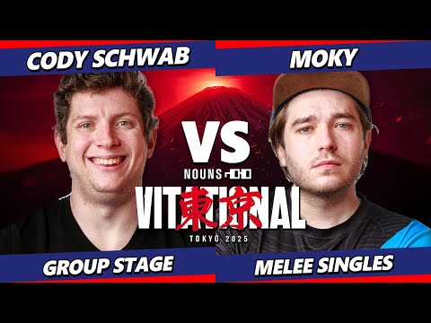 Nounsvitational 2025 - Cody Schwab (Fox) Vs. Moky (Fox) Smash Melee - SSBM