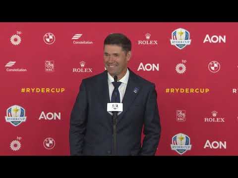 Padraig Harrington Press Conference - Ryder Cup 2020 - Post Opening Ceremony