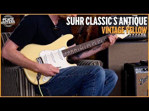 Suhr Classic S Antique SSS - Vintage Yellow