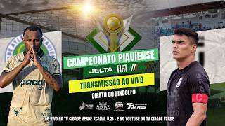 Atlético - PI X Teresina | AO VIVO | Piauiense Jelta Fiat 2026 - 6ª rodada