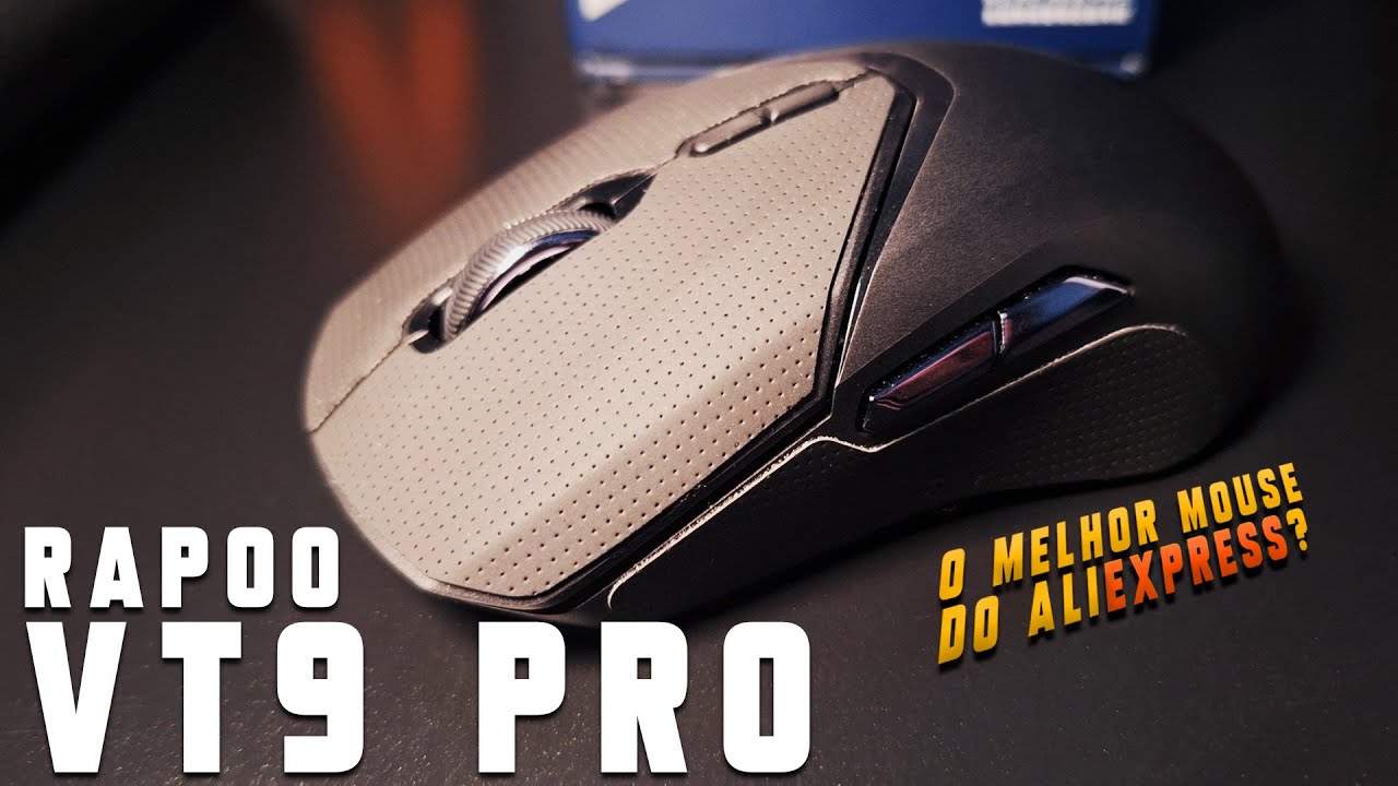 Esse é O MELHOR Mouse que eu já usei! - Rapoo VT9Pro | Unboxing e Review Completo