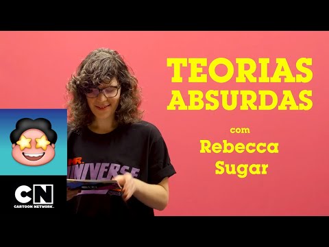 Capa de Teorias Absurdas com Rebecca Sugar | Steven Universo | Cartoon Network