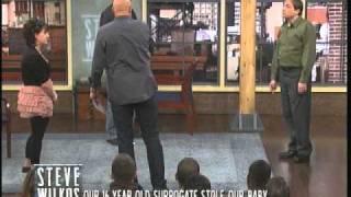 16 Year Old Surrogate Stole Our Baby (The Steve Wilkos Show)