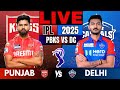 LIVE Punjab Vs Delhi Live Score IPL 2025 Match Today PBKS Vs DC Live IPL Match Commentary
